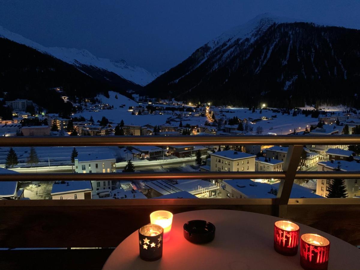 Spectacular View & Central Location In Davos Ngoại thất bức ảnh
